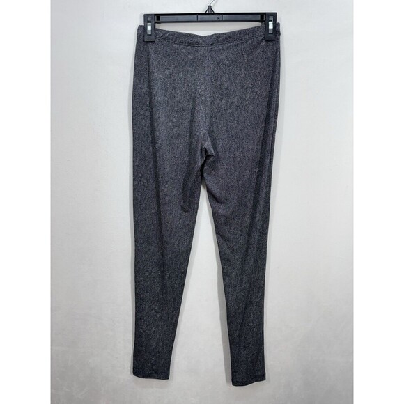 Clara SunWoo Ankle Pants Womens Small Heather Gray Pull On Leggings Stretch USA - Picture 3 of 9
